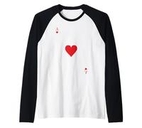 Cartes de blackjack Ace of Hearts Poker 21 Manche Raglan