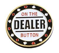 Cartes De Bouton De Élégantes Protecteur De Garde Marchands De Pièces De Monnaie En Métal Boutons De Palets Grand Aveugle Petit Bouton Aveugle Cartes Garde Protecteur Pièce De Monnaie En Métal