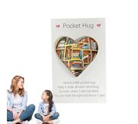 Cartes De Câlins De Poche - Souvenir Amusant En Forme De Cœur, Mini Ornement Créatif, Cadeau D'encouragement Mignon, Adorable Décoration De Fête, jetons Surprise uniquess | Câlin De Poche Spécial