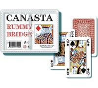 Cartes de canasta RAPPA dans une boîte en plastique