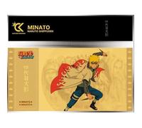 Cartes de collections - Golden Ticket - Naruto Shippuden - Minato - Blanc - Intérieur