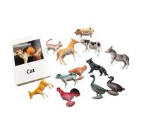 Cartes De Correspondance Montessori Animaux-Créatures De L'Océan Avec Cartes Flash Pour L'Éducation Des Langues, Jouets D'Apprentissage Pour Les Tout-Petits