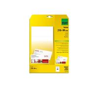 cartes de correspondance PC, format DL, 185g/m2, blanc