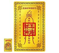 Cartes de dieu de la richesse 2027 Décorations décoratives chinoises en | Cartes de symbole de prospérité pour adultes, femmes, hommes, famille, quotidien, anniversaire, vacances, Nouvel An