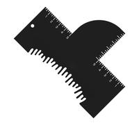 Cartes De Façonnage Pour Coupe De Cheveux,Pochoir D'Optimisation De Coupe Avec Indicateurs De Mesure - Peigne À Fibres Pour Ligne De Cheveux,Pour Maison, Voyage et Salon de Coiffure