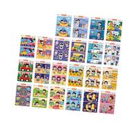 Cartes de Jeu d ' Observation d ' Attention à 3 Niveaux de difficulté Revêtement imperméable pour Une Pratique répétée Parfait pour Les Jeu de Cartes mémoire pour