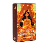 Cartes de jeu de tarot, Land Stories anglais, 78 cartes avec style intelligent, aide utilitaire pour la lecture quotidienne, compagnon de carte, assistant de tarot pour les amoureux, les nuits de
