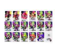 Cartes De Jeu D'étiquette Ndavid En Pvc Pour Amiibo Splatoon,Switch,2,3,3 Pièces,3-23 Pièces - Type 17pcssmall Card