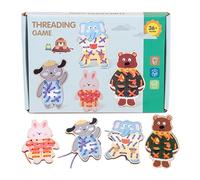 Cartes de laçage pour tout-petit, cartes de laçage | Apprenez à coudre le tableau de filetage - Activités d'apprentissage préscolaire pour les , Pratique de la cravate de chaussures, Activités de temp