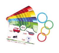 Cartes de Lecture Jouet - Activité d'étude éducative, Lecture de Mots digraphes | Outil d'apprentissage Amusant pour d'âge préscolaire Lecteurs précoces Lecteurs Premiers Conscience phonémique