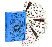 Cartes de l'oracle Lenormand Oiseau bleu 38 pièces Cartes de divination pour la prédiction de l'avenir Jeu de tarot pour fête cadeau OISEAU BLEUPapetier