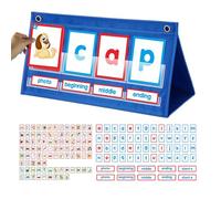 Cartes De Mots | Jeu D'Orthographe Portable Et Manipulatif pour - Jeux De Phonétique avec Cartes Flash pour Le Préscolaire - pour Les Garçons Les Filles Les Et Les