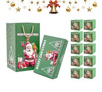 Cartes De Noël Pop En Boîte Coffret Cadeau Noël