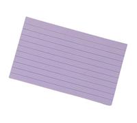 Cartes de notes colorées papier à notes 50 feuilles 3x5, Purple | Papier à notes coloré, 50 feuilles lignées, carte d ' étude 3x5 pouces, petits blocs-notes de poche