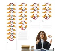 Cartes de notes de motivation - Invitez les cartes Doodle Shout, un ensemble de cartes d'appréciation de 25 pièces | Enseignant L'élève crie des cartes, un message de notes pour le travail