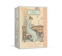 Cartes de notes d'Orgueil et Préjugés Jane Austen [avec 17 enveloppes]