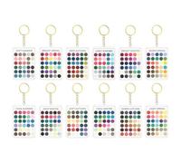 Cartes de Palette de Couleurs Guide Portable de Correspondance Saisonnière