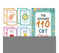 Cartes de Pleine Conscience pour Adultes | Jeu de 110 Cartes de Gestion des Émotions | Outils Portables de Réflexion Personnelle pour Ateliers | Discussions Familiales Adolescents et Adultes