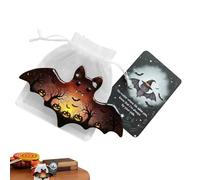 Cartes de poche d'Halloween, de poche avec cartes d'encouragement, figures de motivation faveurs pour les fêtes pour le soutien de l'étude quotidien camarade de voyage classe école