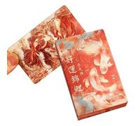 Cartes de poker, divertissement de table avec motif poisson, jeu de cartes pour adultes selon la mythologie chinoise - Pour soirées conviviales, voyages en famille à la maison, femmes, hommes