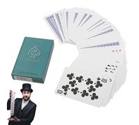 Cartes de poker magiques - Cartes d'outils d'accessoires magiques uniques | Grand cadeau de nouveauté cartes à jouer magiques accessoires spectacles de scène pour les jouets magiques de fête et les je