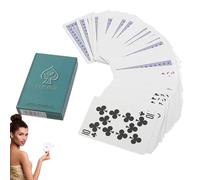 Cartes de poker magiques,Cartes d'outils d'accessoires magiques uniques | Magic Props Penser à travers les cartes à jouer avec boîte de rangement Magic Fun pour les âges [video game]