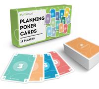 Cartes De Poker Pour Agile Scrum-12 Joueurs-E-Book Avec Instructions Incluses En Français-Cartes De Scrum Claires Et Colorées Pour L'estimation Agile-Planning Poker Cards