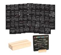 Cartes de prière pour femmes, ensemble d'affirmation hebdomadaire, cartes d'écriture avec 52 pièces, accessoires bibliques avec versets édifiants, outils d'étude de motivation, fournitures de foi pour