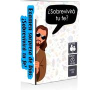 Cartes de questionnaires sur la Bible espagnole pour les familles catholiques - Jeu de questions chrétiennes pour adultes, cadeau religieux amusant pour les nuits de famille