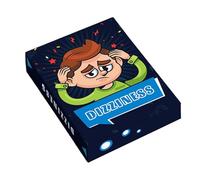 Cartes de questions pour conversation - Jeu de 50 cartes amusantes pour discussions importantes en famille - Maillet portable pour voyages, camping, dîner, relations en couple, temps en famille