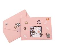 Cartes de remerciement pour étudiant - Bouquet Tanabata - Cartes de remerciement pour enfants - Enveloppe de dessin animé - Carte de vœux - Invitation postale