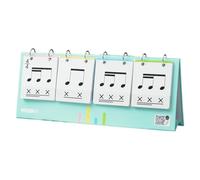 Cartes De Rythme Musical - Ensemble Flash D'étude Pour Piano, Kit D'apprentissage De Base Pour La Formation Du Rythme, Cartes De Pratique De Lecture De Notes Avec Guide De Chronométrage, Outils Pédago