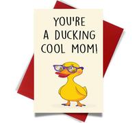 Cartes de Saint-Valentin Cheerin pour maman - Carte de vœux romantique et douce avec enveloppe - Cadeau d'appréciation pour mère, belle-mère, tan