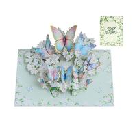Cartes de Saint-Valentin, décorations papillons vintage 3D | Carte pop-up de Saint-Valentin pour enfants, amis, épouse, mère, sœur, fille, vacances, fiançailles, occasions spéciales et fêtes