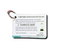 Cartes de salah islamiques, comment effectuer la salah, guide de prière étape par étape/instructions, comment prier dans l'islam, cadeau de retour pour enfants musulmans, arabe, coran, cadeau