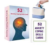 Cartes de santé mentale, 52sheet Cartes Portables Double Face l'apprentissage émotionnel et soulagement du Stress, pour Les Bureaux, Maisons, Les écoles, Situations sociales, Le Bien-ê
