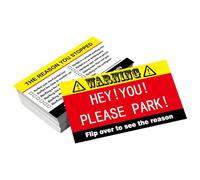 Cartes De Stationnement Amusantes - Lot De Billets Pour Violation Ridicule, Notes De Citation De Blague, Blocs De Farces De Voiture, Articles Fantaisie Auto Gag | Billets De Stationnement Humoristique