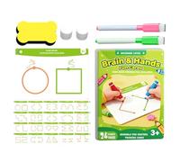 Cartes de stimulation cérébrale | Jouet éducatif de logique - 20 pièces de cartes de coordination main-cerveau | pour interaction parents- stimulation des deux hémisphères