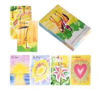 Cartes De Table Pour Débutants,Fournitures Pour Jeux De Société Dans Le Style Aquarelle - Jeux De Cartes De Soirée Familiale En Papier Aquarelle,Pour Hommes Femmes Garçons Jeunes Adolescents Épouse Ma