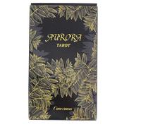Cartes de tarot - 78 Polar Tarot Deck for Cosmic Guidance, Mystic Fortune Game avec signification des symboles, livre de plateau pour la famille, débutants, experts, divertissement de fête, Auto-perss