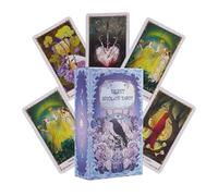 Cartes de Tarot - 80 Morceaux de de Tarot | Ensemble de Tar0T en Plastique d'origine multijoueur | Jouet interactif multijoueur Classique pour Jeu de société, Divertissement de Fortune p