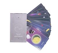 Cartes de tarot - 83 feuilles cartes oracle pour les conseils de destin des adultes, les jeux de groupe disant la fortune avec des outils de divination, jeu de société pour la fête, le divertissement,
