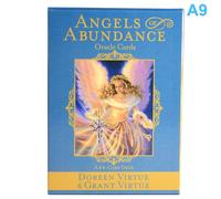 Cartes De Tarot Anglais Manga, Jeu De Société, Jouets Oracle, Carte De Divination De Fête, Planche À Damier