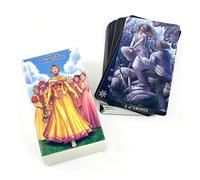 Cartes de tarot archétypales professionnelles - Jeu standard avec des illustrations de personnages symboliques pour une interprétation approfondie Ciel étoilé,Fille de la lune,La princesse de tous les