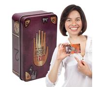 Cartes de tarot de divination, cartes d'inspiration Oracle, cartes d'apprentissage du jeu de tarot, cartes de divination mystérieuses, cartes de tarot entièrement anglais, jeu de tarot portable, jeu