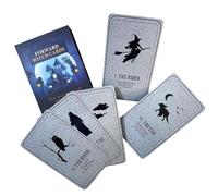 Cartes de tarot - Deck de tarot pour les voyages et la fête, outils de divination avec art symbolique, jeu de société de divertissement pour la famille, débutants, experts, rassemblement, plaisir