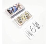 Cartes de Tarot du Seigneur des Anneaux avec Guide,Lord of The Ring Tarot,Tarot Card,12X7 Deck Game