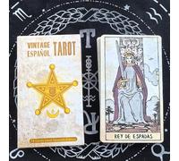 Cartes de tarot espagnol Oracle - Set de divination - Multicolore (Angeles del abundancia cartas oraculo)