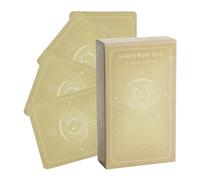 Cartes de tarot espagnoles - Guide de cartes de tarot, livre avec design interactif, jeu portable avec matériau durable, outil d'apprentissage, accessoire de divination pour débutant de Noël, journal