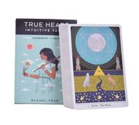 Cartes De Tarot Intuitives True Heart Pour Débutants, Avec Guide, Jeu De Divination, Cadeau Exquis, Nouvelle Collection 2021